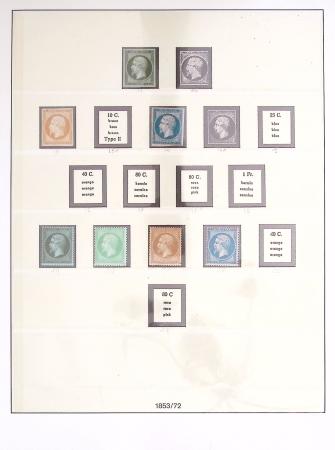 1849-1900 Bel ensemble de neufs certains sans charnière