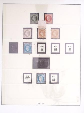 1849-1900 Bel ensemble de neufs certains sans charnière