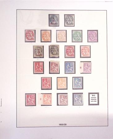 1849-1965, Collection reprenant de bons timbres comme