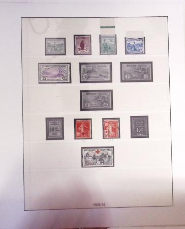 1849-1965, Collection reprenant de bons timbres comme
