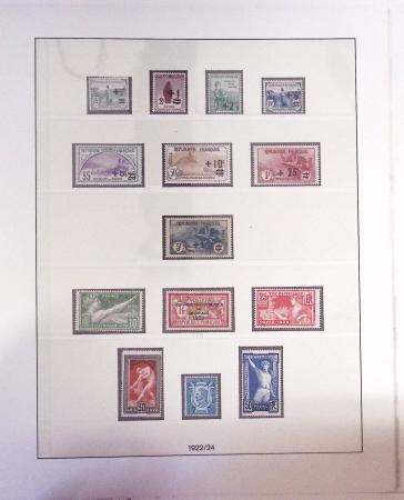 1849-1965, Collection reprenant de bons timbres comme