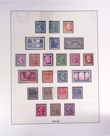 1849-1965, Collection reprenant de bons timbres comme