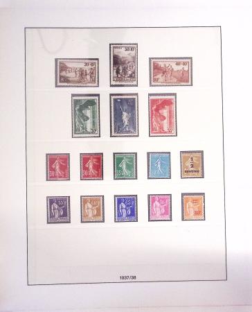 1849-1965, Collection reprenant de bons timbres comme