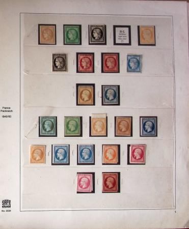 1849-1944, Belle collection de France neuve en album
