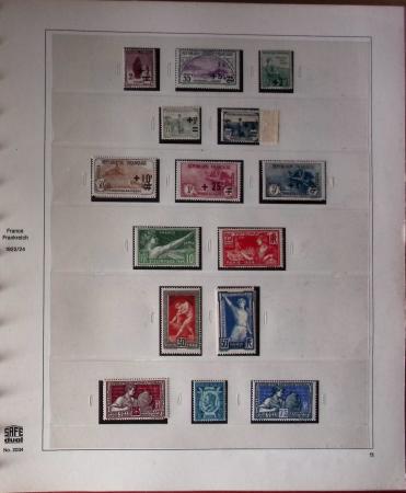 1849-1944, Belle collection de France neuve en album