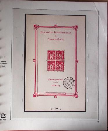 1849-1944, Belle collection de France neuve en album