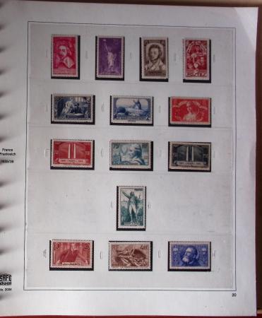 1849-1944, Belle collection de France neuve en album