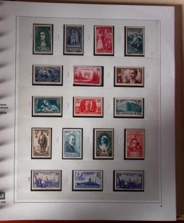 1849-1944, Belle collection de France neuve en album