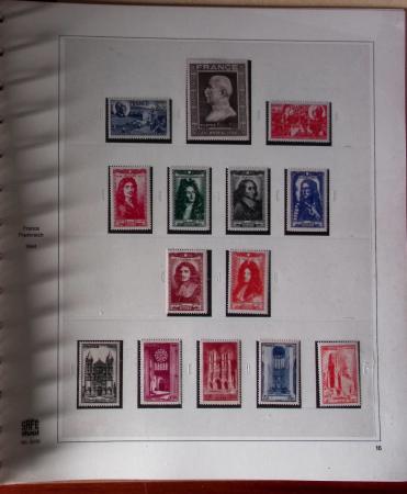 1849-1944, Belle collection de France neuve en album
