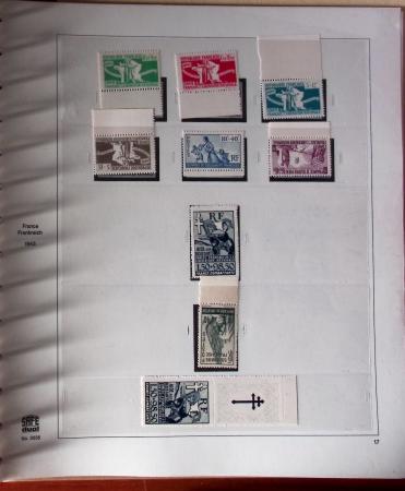 1849-1944, Belle collection de France neuve en album