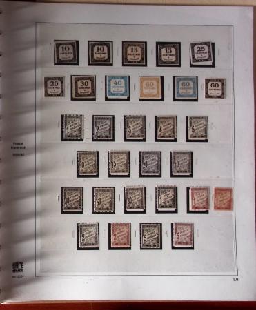 1849-1944, Belle collection de France neuve en album