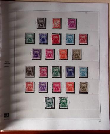 1849-1944, Belle collection de France neuve en album