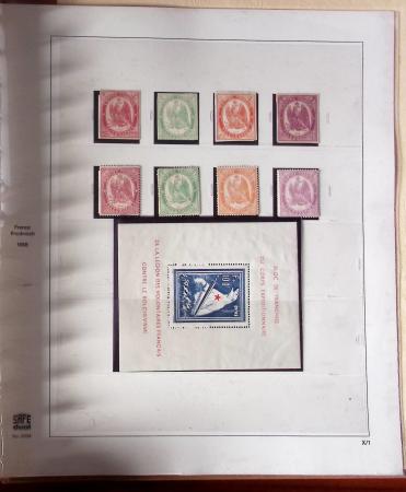 1849-1944, Belle collection de France neuve en album