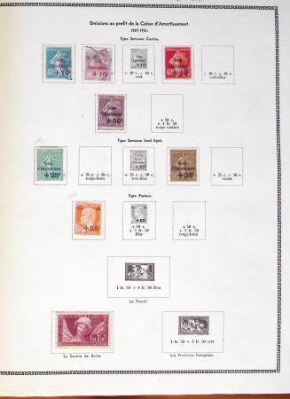1849-1970, Collection de France en 2 albums Thiaude