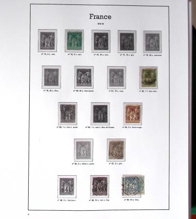 1849-2008, Collection de FRANCE en 14 albums, très