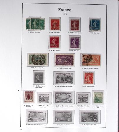1849-2008, Collection de FRANCE en 14 albums, très