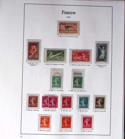 1849-2008, Collection de FRANCE en 14 albums, très