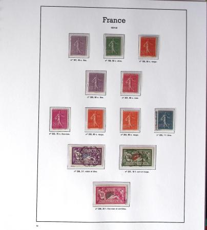 1849-2008, Collection de FRANCE en 14 albums, très