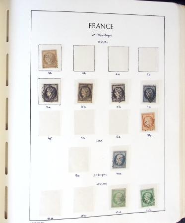 1849-2020, Collection de FRANCE en 12 albums Leuchtturm,