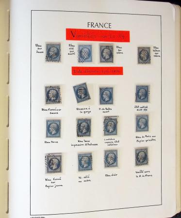 1849-2020, Collection de FRANCE en 12 albums Leuchtturm,