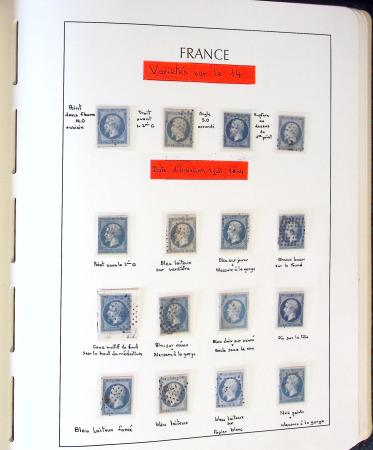 1849-2020, Collection de FRANCE en 12 albums Leuchtturm,