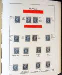 1849-2020, Collection de FRANCE en 12 albums Leuchtturm,