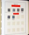 1849-2020, Collection de FRANCE en 12 albums Leuchtturm,