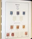 1849-2020, Collection de FRANCE en 12 albums Leuchtturm,