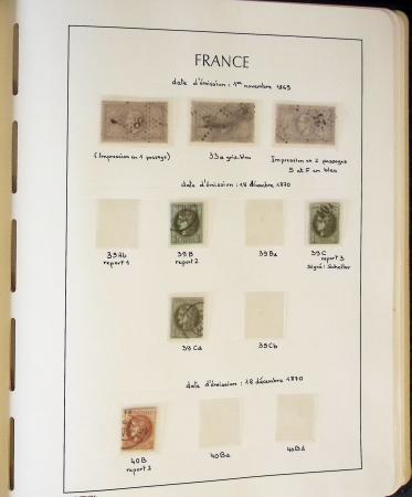 1849-2020, Collection de FRANCE en 12 albums Leuchtturm,