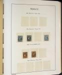 1849-2020, Collection de FRANCE en 12 albums Leuchtturm,