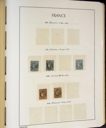 1849-2020, Collection de FRANCE en 12 albums Leuchtturm,
