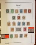 1849-2020, Collection de FRANCE en 12 albums Leuchtturm,