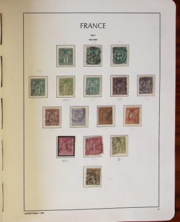 1849-2020, Collection de FRANCE en 12 albums Leuchtturm,