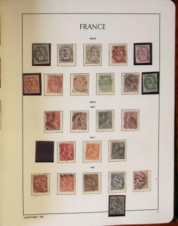 1849-2020, Collection de FRANCE en 12 albums Leuchtturm,