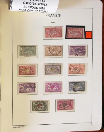 1849-2020, Collection de FRANCE en 12 albums Leuchtturm,