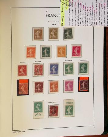 1849-2020, Collection de FRANCE en 12 albums Leuchtturm,