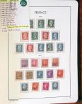 1849-2020, Collection de FRANCE en 12 albums Leuchtturm,