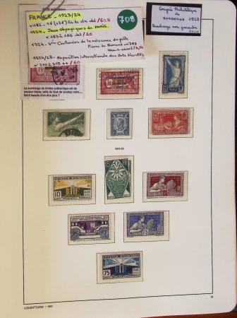 1849-2020, Collection de FRANCE en 12 albums Leuchtturm,