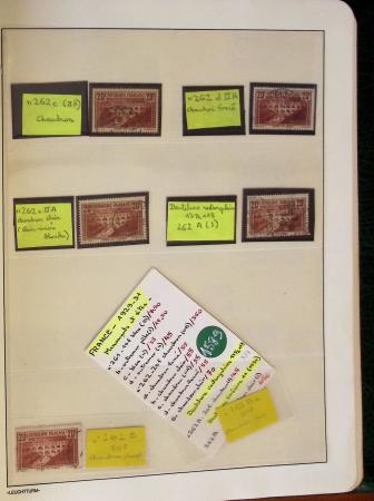 1849-2020, Collection de FRANCE en 12 albums Leuchtturm,