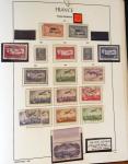 1849-2020, Collection de FRANCE en 12 albums Leuchtturm,
