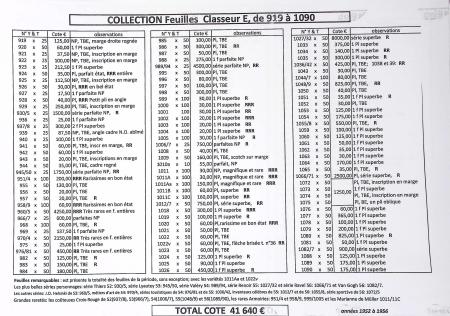 1876-1959 Importante et exceptionnelle collection de