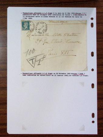 1840-1970, Important ensemble de lettres sélectionnées