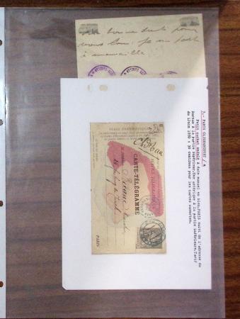 1840-1970, Important ensemble de lettres sélectionnées