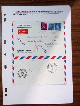1840-1970, Important ensemble de lettres sélectionnées