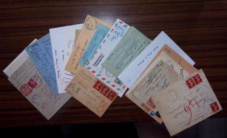 1840-1970, Important ensemble de lettres sélectionnées