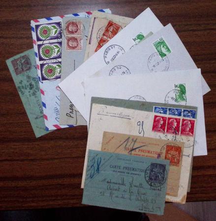 1840-1970, Important ensemble de lettres sélectionnées