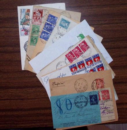 1840-1970, Important ensemble de lettres sélectionnées