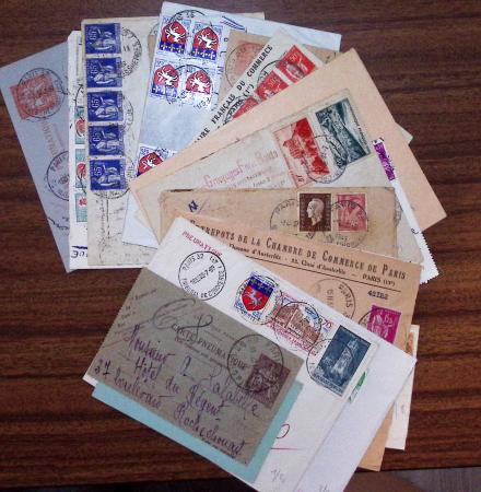 1840-1970, Important ensemble de lettres sélectionnées