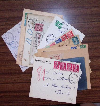 1840-1970, Important ensemble de lettres sélectionnées
