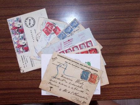 1840-1970, Important ensemble de lettres sélectionnées